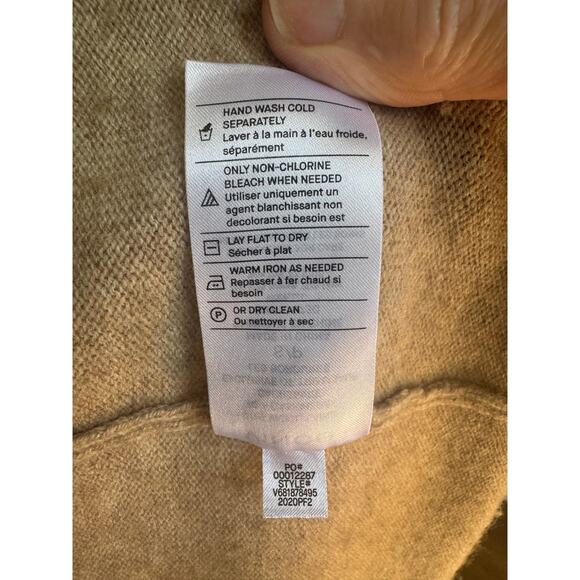 Vince Wool Cashmere blend Open Front Cardigan Sweater Small S EUC - Picture 9 of 11